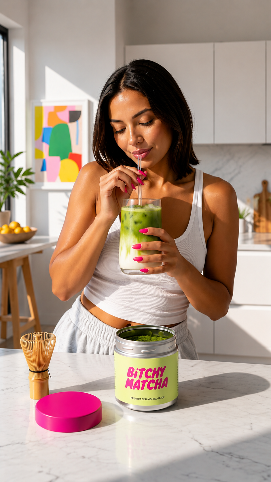Publicación de Instagram de Bitchy Matcha