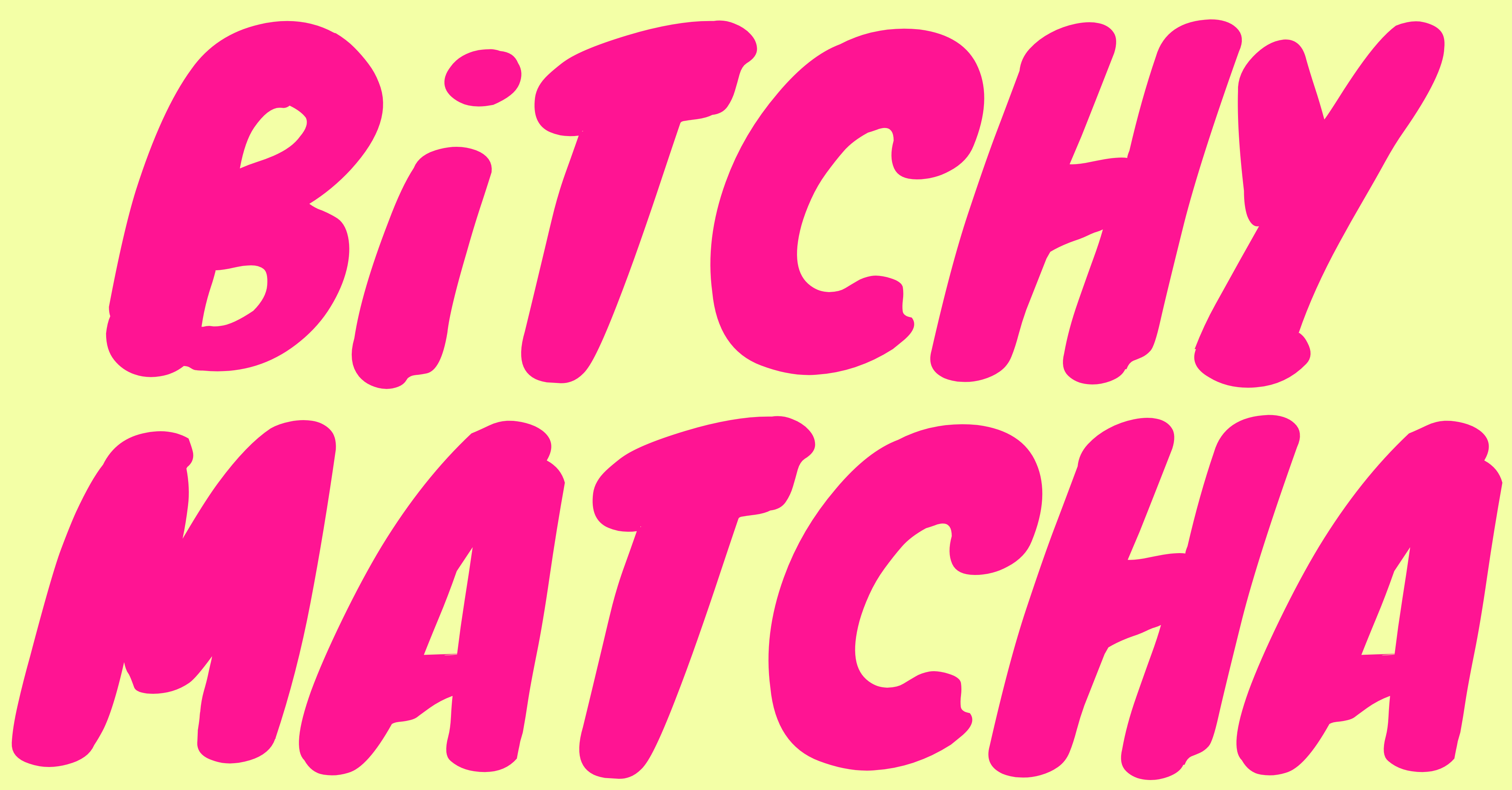 Bitchy Matcha Logo